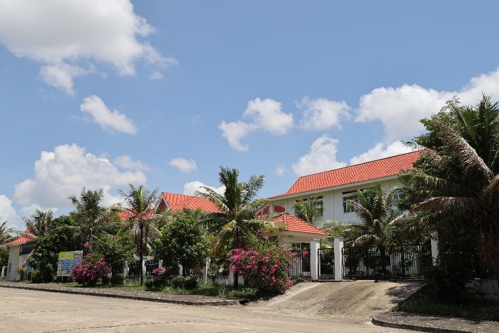 西哈努克省中柬友誼理工學(xué)院。西港特區(qū)公司供圖