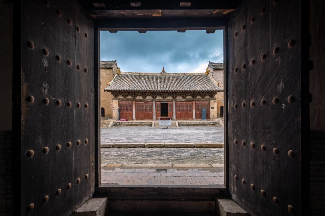 高平市崇明寺一角。蘇唐詩攝