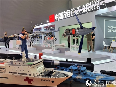 俄羅斯“軍隊-2024”國際軍事技術論壇現(xiàn)場。人民網記者 于宏建攝
