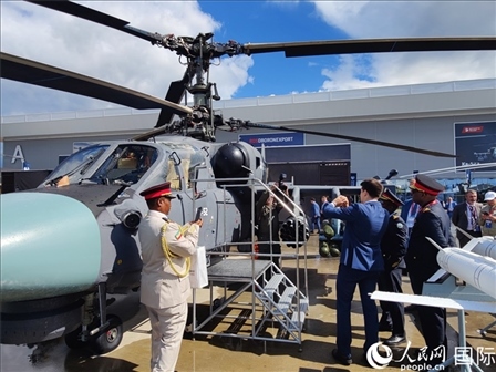 俄羅斯“軍隊-2024”國際軍事技術論壇現(xiàn)場。人民網記者 于宏建攝