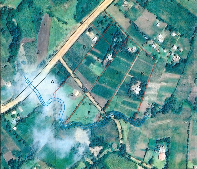 馬拉瓦供水項目平面圖。中鐵十局供圖