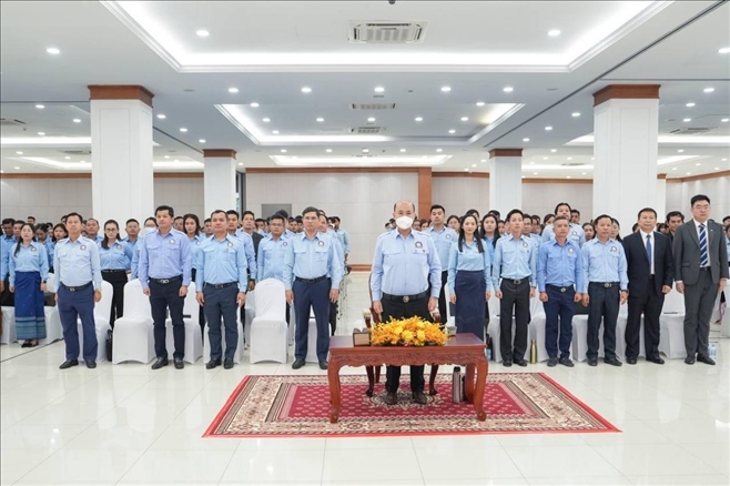 “賦能未來企業(yè)家”活動開幕式現(xiàn)場合影?；顒又鬓k方供圖