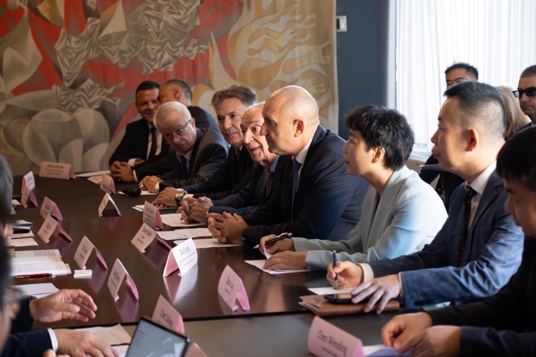 會(huì)議現(xiàn)場(chǎng)。中國(guó)駐保加利亞大使館供圖。