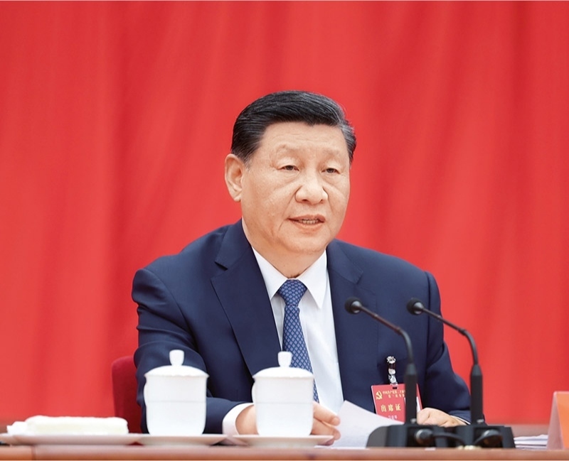 中國(guó)共產(chǎn)黨第二十屆中央委員會(huì)第三次全體會(huì)議，于2024年7月15日至18日在北京舉行。中央委員會(huì)總書(shū)記習(xí)近平作重要講話。 新華社記者 鞠鵬/攝
