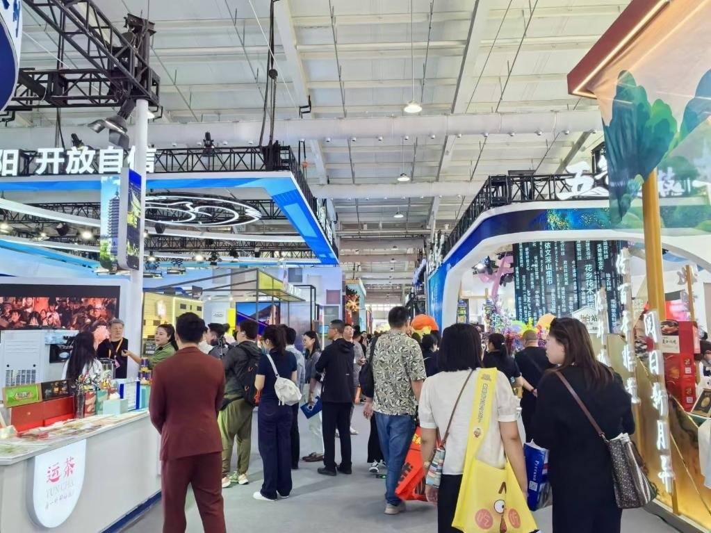 圖為2024年服貿(mào)會(huì)展區(qū)現(xiàn)場(chǎng)。 新華社記者 魏玉坤 攝