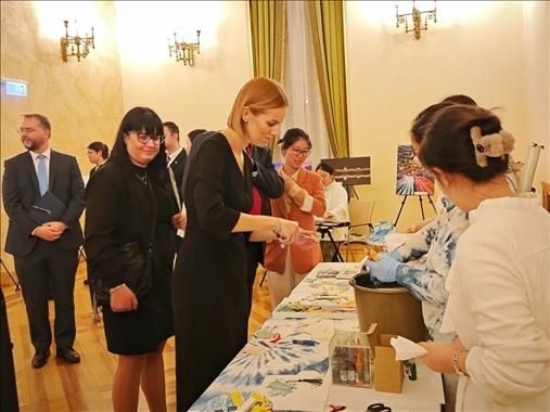 招待會現場。中國駐匈牙利大使館供圖