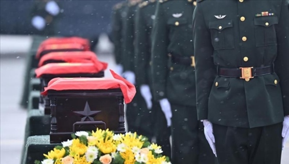 2023年11月，第十批在韓中國(guó)人民志愿軍烈士遺骸回到祖國(guó)