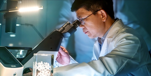 陳志堅。圖片來源：美國德克薩斯大學(xué)西南醫(yī)學(xué)中心官網(wǎng)