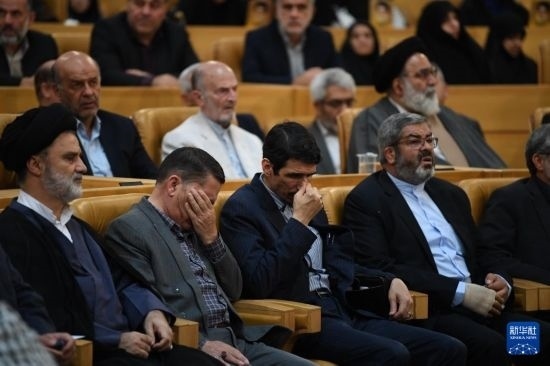 這是10月7日在伊朗首都德黑蘭拍攝的第七屆聲援巴勒斯坦兒童和青少年國(guó)際會(huì)議現(xiàn)場(chǎng)。新華社記者 沙達(dá)提 攝