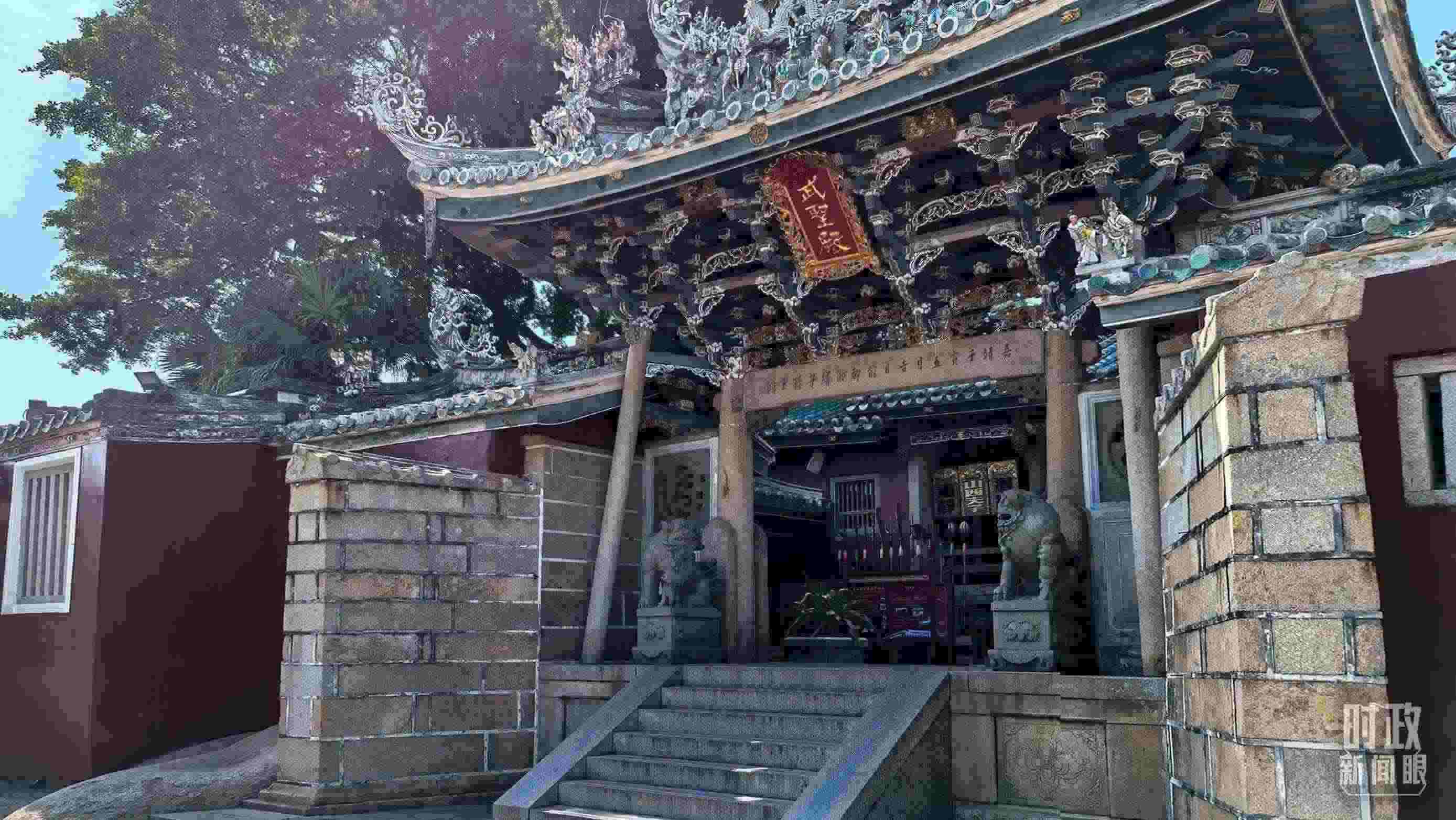 △關(guān)帝文化產(chǎn)業(yè)園。（總臺(tái)央視記者陸泓宇拍攝）