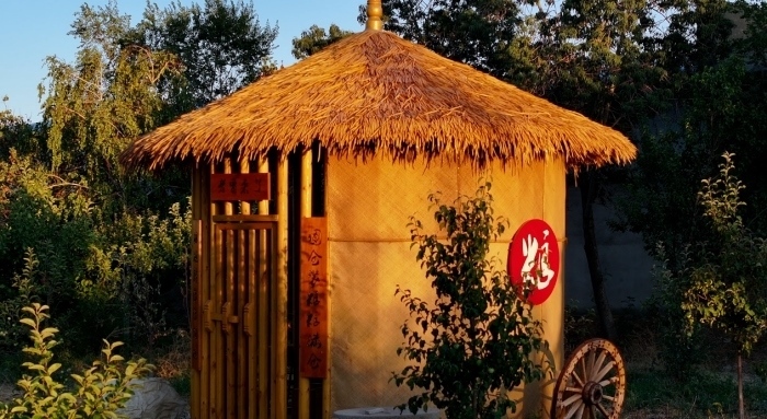 老奇臺人民法庭“土圓倉”調(diào)解室。老奇臺人民法庭供圖