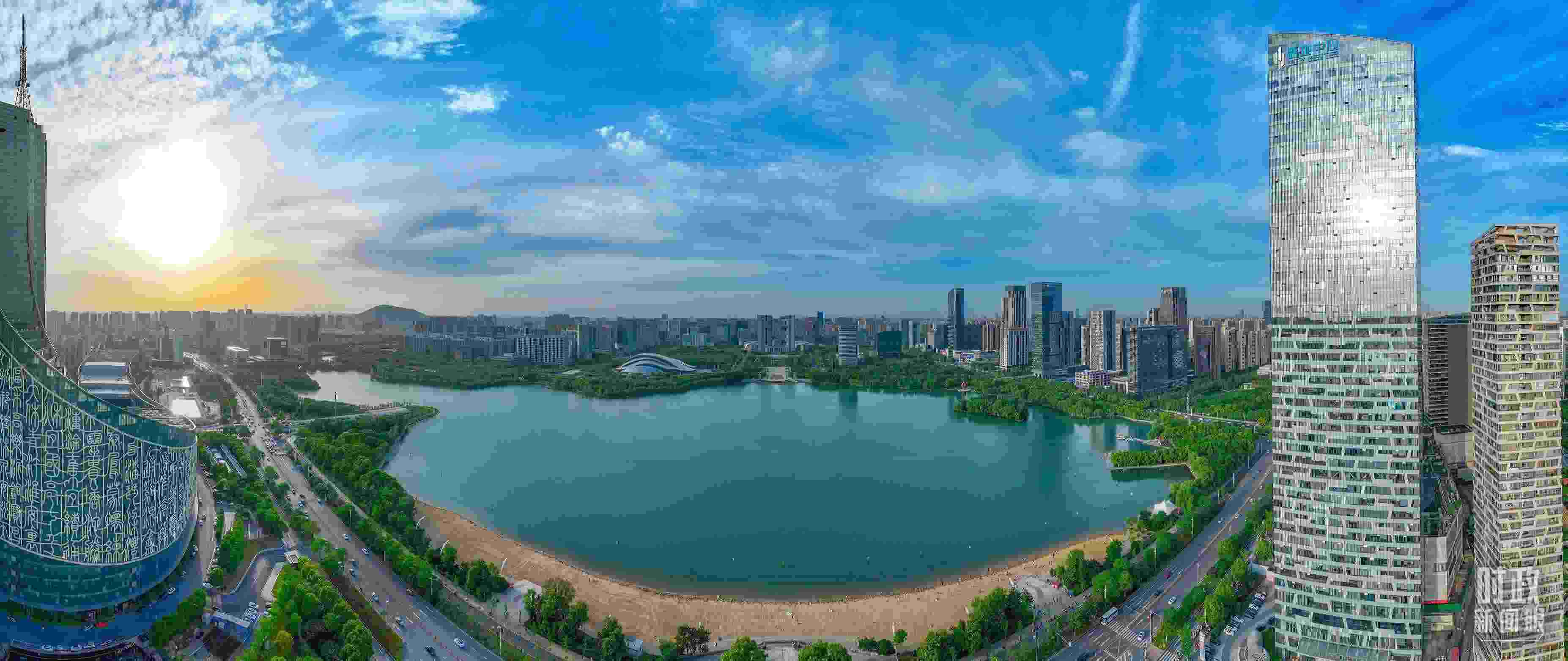 △安徽省合肥市。（合肥市蜀山區(qū)融媒體中心葛慶釗供圖）