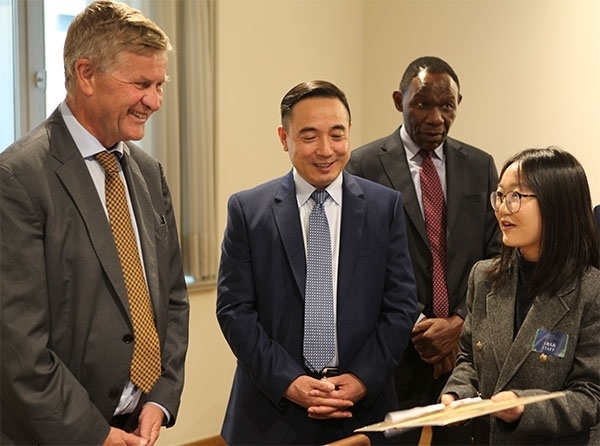 活動現(xiàn)場。中國駐歐盟使團供圖