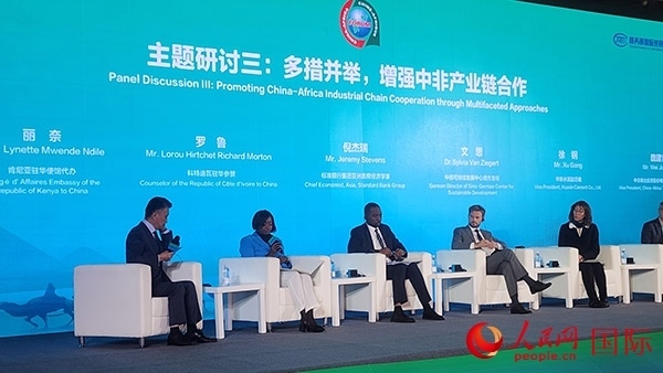 來賓在論壇主題研討三發(fā)言。人民網(wǎng)記者 萬宇攝