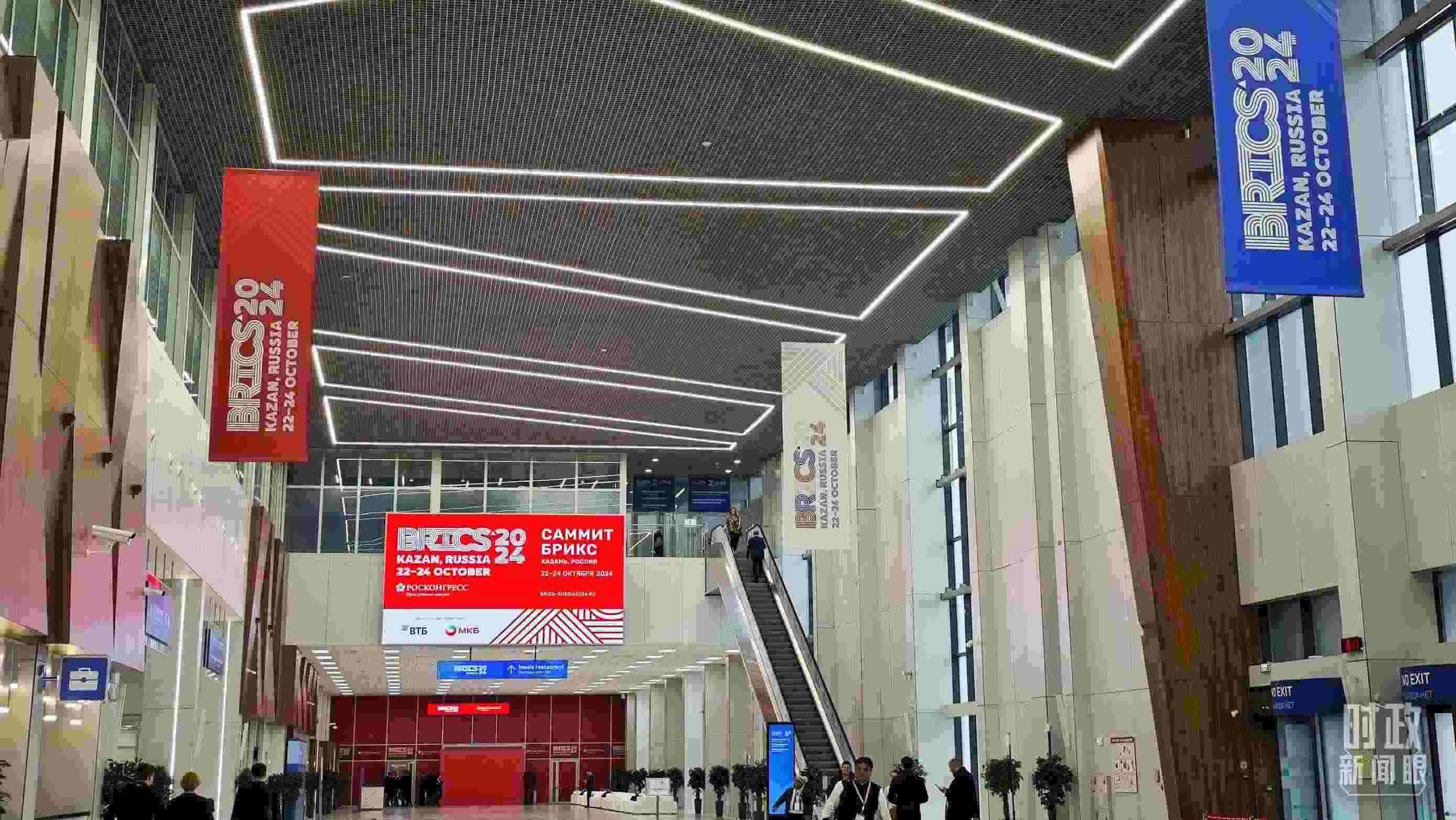 △ 喀山會(huì)展中心。（總臺(tái)記者高鑫翼拍攝）