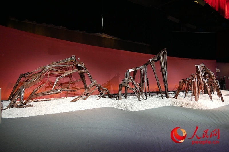 《鑄魂五岳》。人民網(wǎng)記者 韋衍行攝