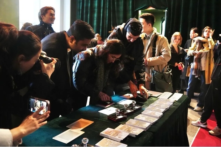 蘇州套色蓋章大受歡迎。吳若鳴攝