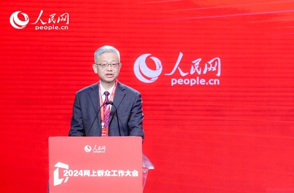 寧夏回族自治區(qū)銀川市委社會(huì)工作部副部長李卒作實(shí)踐分享。人民網(wǎng) 鄂智超攝