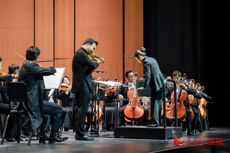 音樂會(huì)現(xiàn)場(chǎng)。人民網(wǎng) 塔里克·易卜拉欣攝