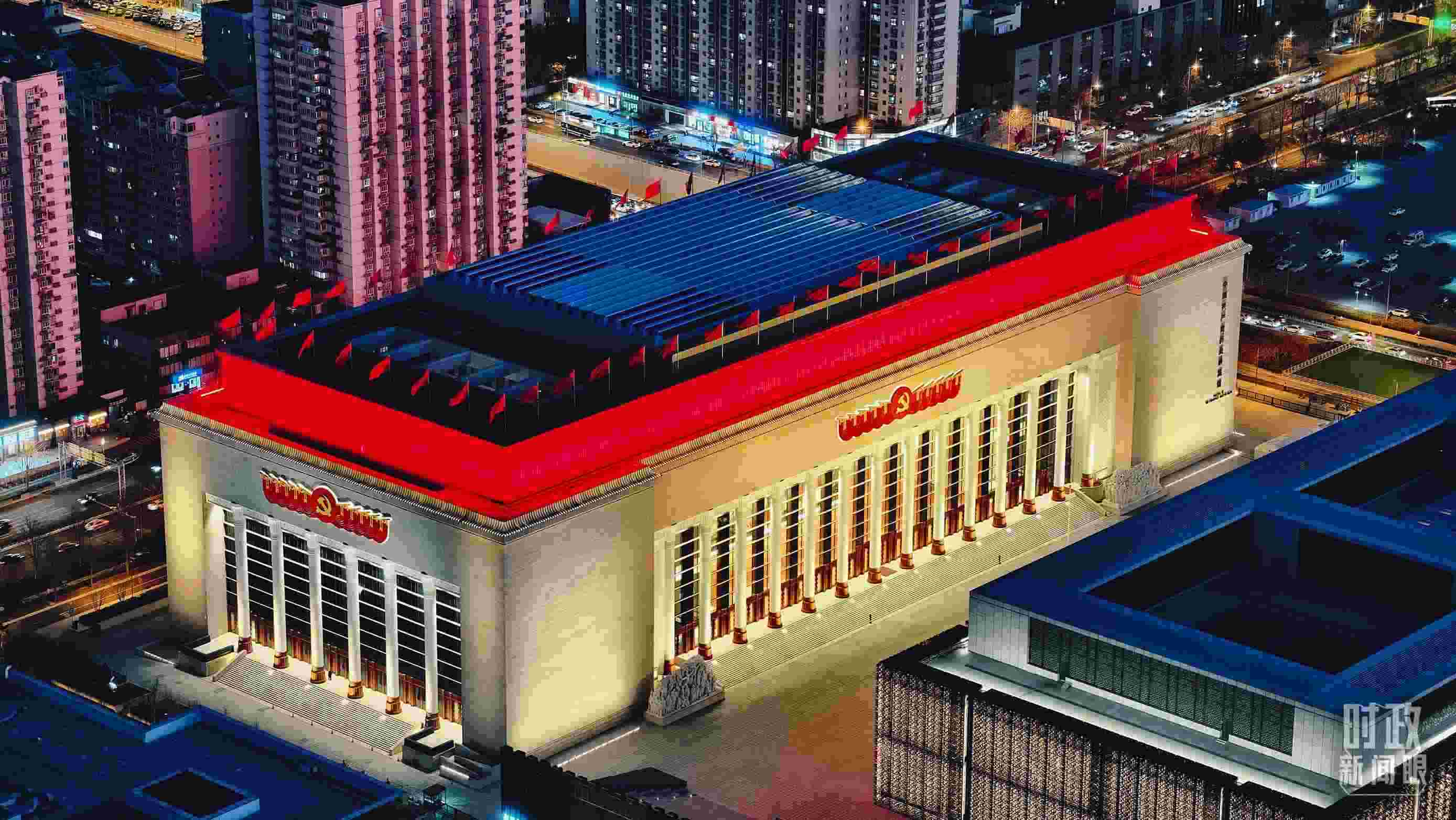 △中國(guó)共產(chǎn)黨歷史展覽館。（總臺(tái)央視記者張宇拍攝）