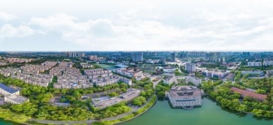 成都理工大學全景航拍圖。成都理工大學供圖