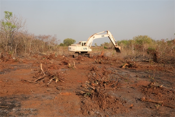施工現(xiàn)場。張曉昆攝