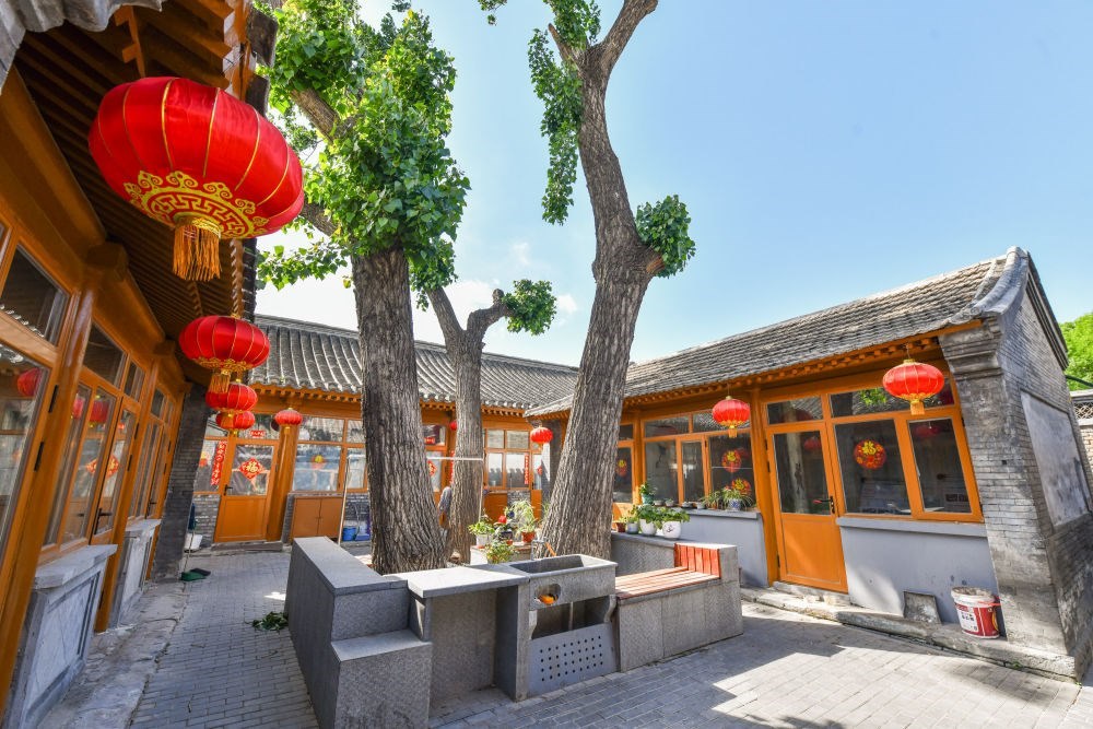 草廠胡同景觀。（受訪者供圖）