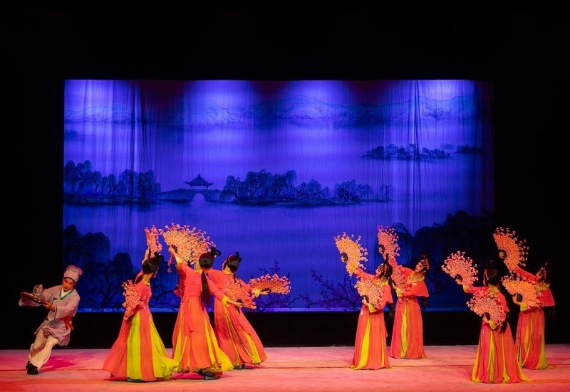 演出現(xiàn)場。中國駐匈牙利大使館供圖