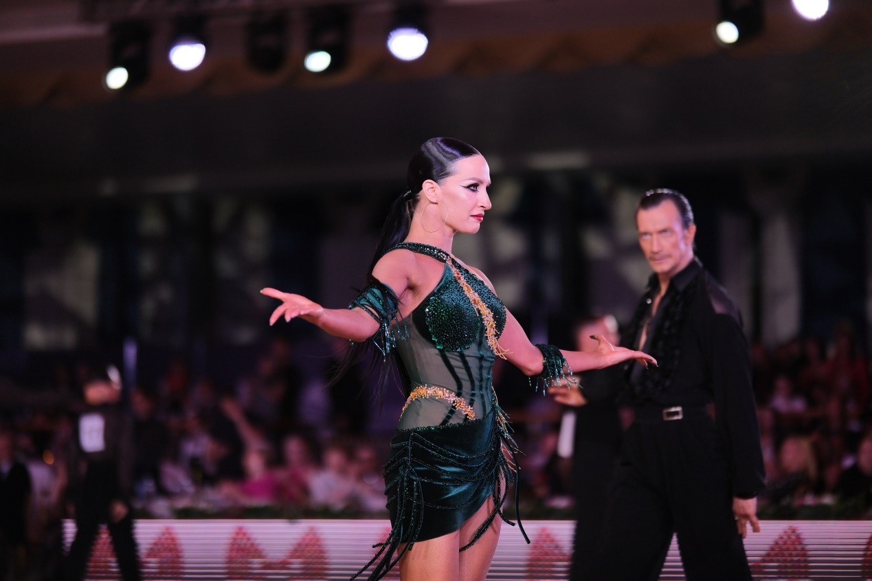 第七屆“克里姆林宮杯”國標(biāo)舞錦標(biāo)賽現(xiàn)場。于子恒攝