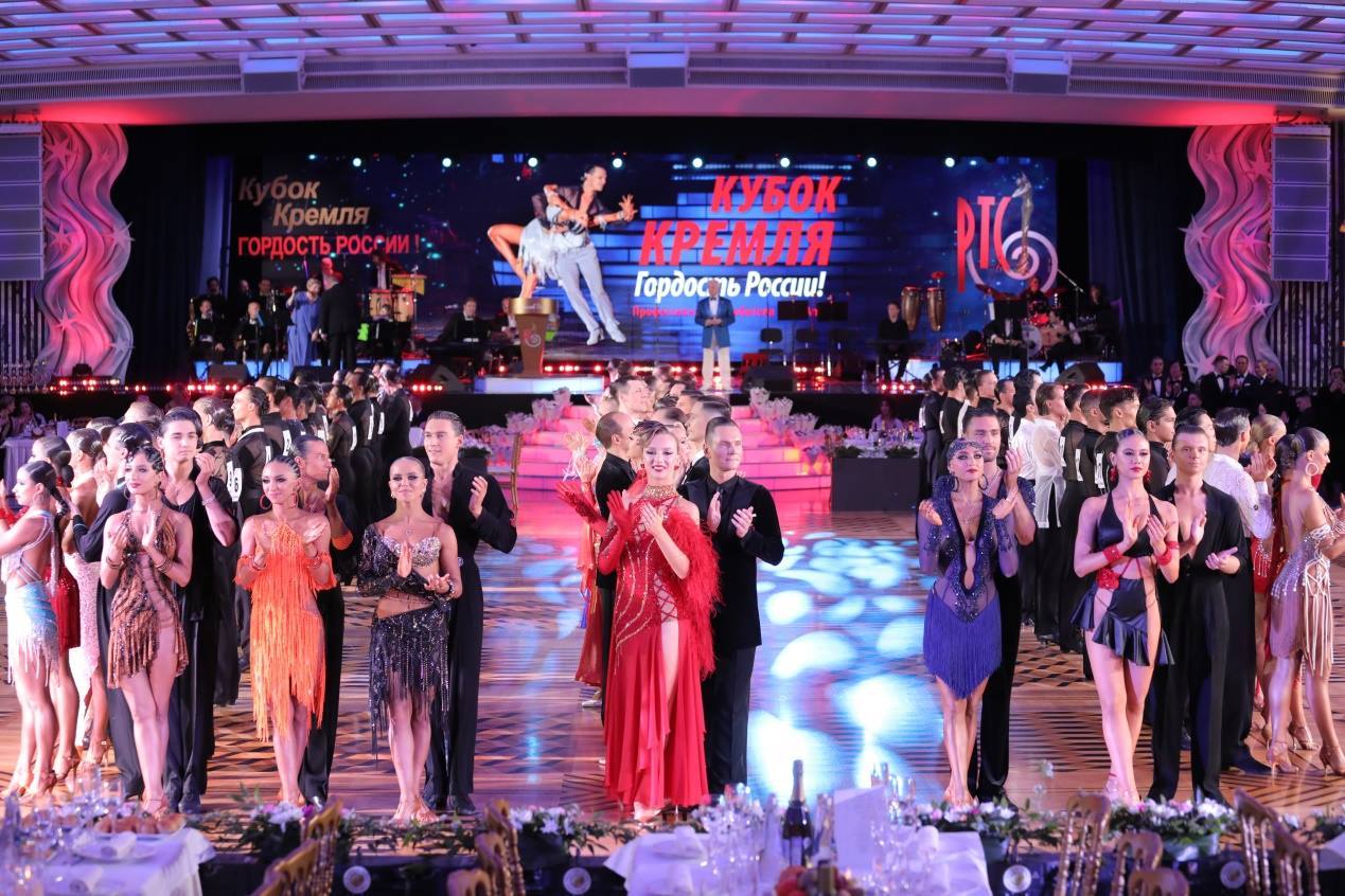 第七屆“克里姆林宮杯”國標(biāo)舞錦標(biāo)賽現(xiàn)場。于子恒攝