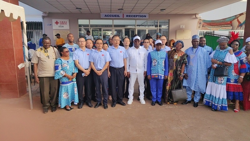 活動(dòng)現(xiàn)場。醫(yī)療隊(duì)供圖