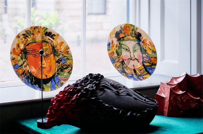 倫敦手工周中國(guó)館展品。楊浩鵬攝