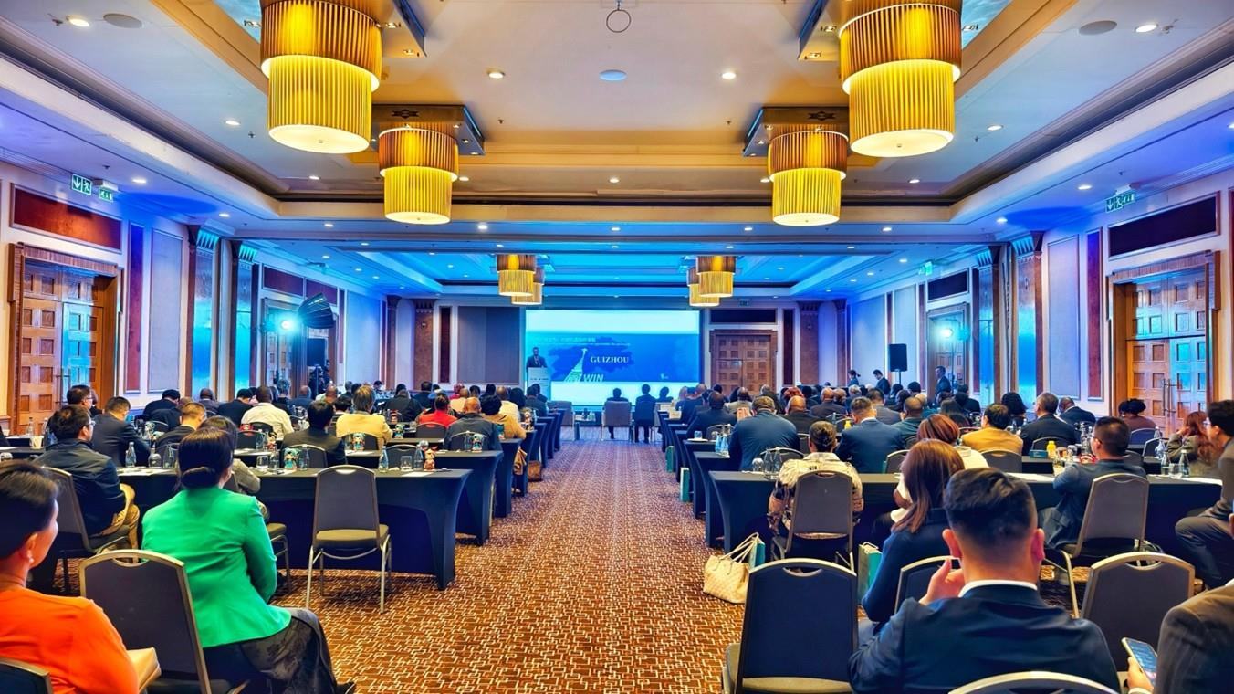 推介會(huì)現(xiàn)場(chǎng)。南非貴州商會(huì)供圖