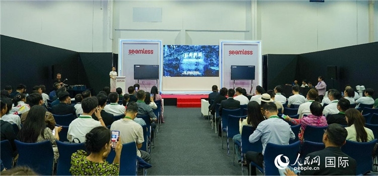 活動(dòng)現(xiàn)場(chǎng)一景。人民網(wǎng) 塔里克·易卜拉欣攝